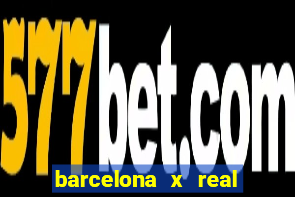 barcelona x real madrid ao vivo futemax